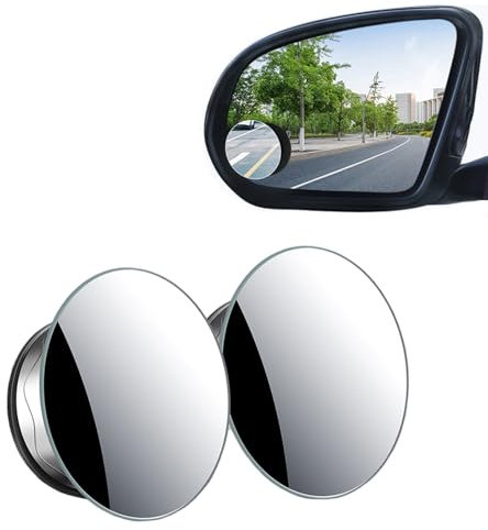 2 Stück Toter Winkel Spiegel für Mazda MX-5 MX5 Miata Roadster (Type ND NC NB NB-FL NA) 1989–2024 Konvexe Spiegel Zusätzliche Rückspiegel HD Weitwinkelspiegel