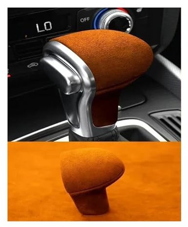 STREBENDER Vogel Für A&UDI A4l/A6l/A5/A6/A7/Q5/Q7/S6/S7 2009-2018 Auto Schaltknauf Abdeckung Trim Aufkleber Innenleisten Zubehör Auto Schaltknauf Abdeckung(Orange)