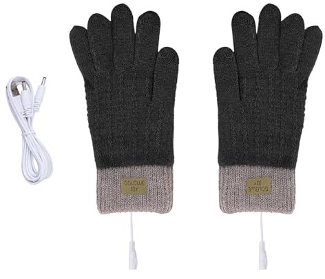 Heat up Gloves, USB Hand Warmer Gloves, heatable Gloves, Battery Heated Gloves, Heated Cycling