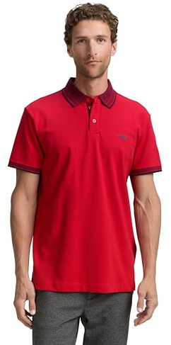 Tom Tailor Piqué Poloshirt mit Stretch, Grey Mint, S