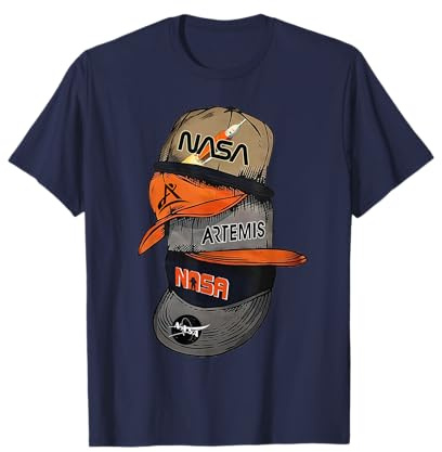 NASA Artemis Mission Cap Design T-Shirt