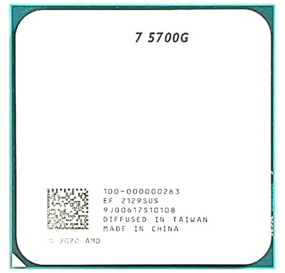 7 Processore CPU 5700G R7 5700G 3,8 GHz a otto core 16 thread 65 W L3 = socket 16 M AM4