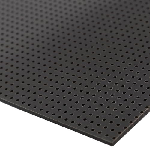 WITTKOWARE Elektronik Experimentier-/Punktrasterplatine, ohne Kupferauflage, Rastermaß 2,54mm, Maße 100x500x1,5mm