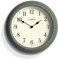 JONES CLOCKS® Venetian wanduhr | Klassische runde Uhr | 30cm | Grün | Arabische ziffern | Traditionelles Design, ideal für küche, Wohnzimmer oder Schlafzimmer