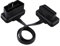 Keenso Auto OBD2 Diagnosekabel, 16 Polig Stecker auf Buchse Diagnoseadapter Verlängerungskabel Draht Flach OBDII Flachbandkabel Diagnose Adapter Stecker(30cm)