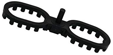 Ista Tools Geriffelte Abstandhalter 4mm oder 7mm für Terrassendielen Distanzhalter (1000, 4 mm)