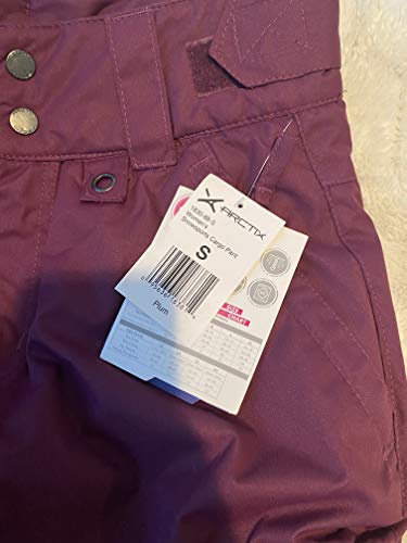 ARCTIX Women's Snow Sports Insulated Cargo Pants, Plum, Large (12-14) Short