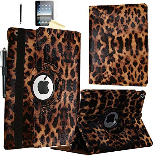 JYtrend Schutzhülle für iPad 10.2 Zoll, iPad 9. 8. 7. Generation, magnetischer Auto-Wake-Up/Sleep-Cover, Modell A2602 A2603 A2604 A2605 MK2L3LL/A MK2P3LL/A MK673LL/A MK673LL. /A MK6A 3 LL/A (Leopard)