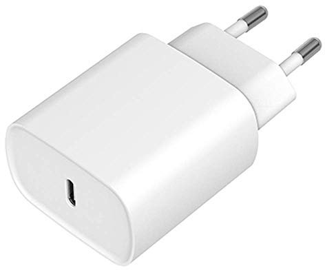 Chargeur USB C 20 W - PIQ 3.0 - Compact - Adaptateur secteur USB C - Chargeur rapide USB C - Pour iPhone 13/13 Mini/13 Pro/13 Pro Max/i-pad