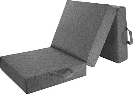 Pillows24 Klappmatratze Sessel – Faltbare Matratze als Schlafwürfel, Gästematratze faltbar doppel, Boden Matratze oder Klappmatratze Kinder, kompakt & funktional
