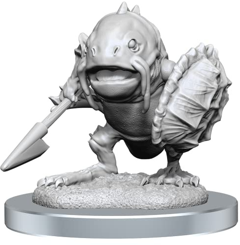 WizKids - D&D Nolzurs Marvelous Miniatures: Locathah & Seal - Wave 20