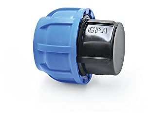 PP-Fitting Qualitäts Produkt MEGA Auswahl alle größen von Verschraubung für PE-Rohr Klemmverbinder Trinkwasser Winkel (Stopfen, 25)