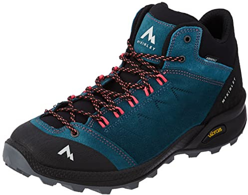 McKinley Damen Wyoming II Wanderstiefel, Blue Petrol/Blue AQU, 38 EU Schmal