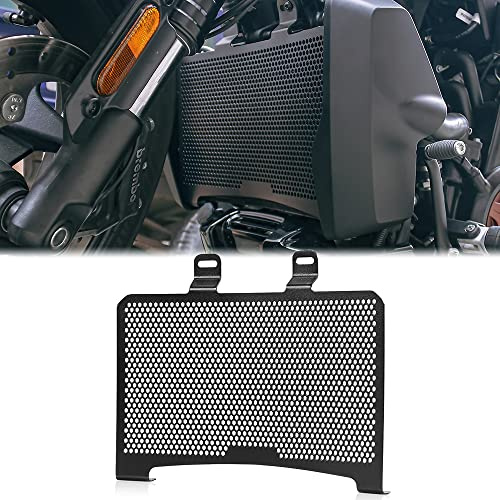 Dreamseek Radiator Guard for Harley Sportster S 1250 RH1250 2021 2022 Motorcycle Mesh Shield Protection Water Tank Grille Net Cover CNC Aluminum Black