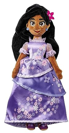 Disney Store Offizielle Isabela Kuschelpuppe mit Gestickten Details, Encanto Inspiriert, 41 cm, Weiches Finish, Geeignet ab Geburt