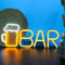 WIOSOUL Warm White Neon Beer Sign - USB or Battery Powered Night Light for Wall Decor, Kids Room, Bar, Store, Home, Party, Art Decor, Gifts