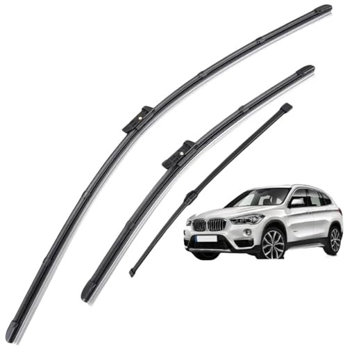 Scheibenwischer Scheibenwischerblätter Vorne Und Hinten Für BMW X1 F48 2015–2022, 26+16+14 Autoscheibenwischer