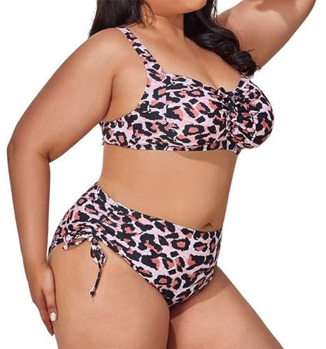 WILLBEST Sport Set Damen BHS Rashguard Damen sexy Bikini badekleider Bademantel Herren Badeanzug mit gepolsterten Cups giesswein mütze Herren bekinini Oberteil Badeshorts lang