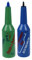 Beelooom 2 Pcs Flair Bartender Bartending Practice Bar Pub Bottle Wine Cocktail Shaker -