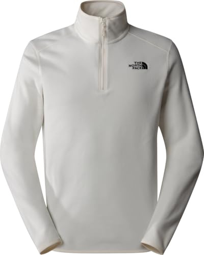 THE NORTH FACE 100 Glacier 1/4 Zip Fleece 2025 White Dune