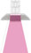 SPARKLERS CLUB Tapis de Cérémonie Chic, Tapis de décoration, idéal pour Magasin, événements et fêtes, cinéma, église/Petites et Grandes Longueurs (Rose, 1 Mètre)