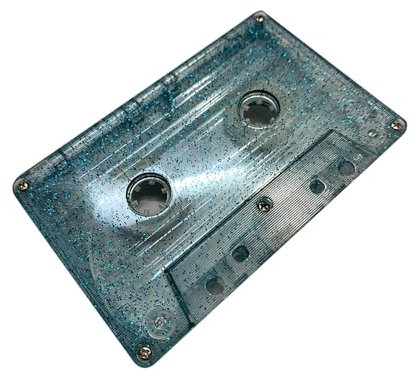 1 unid Audio Cassette Caja de Almacenamiento a Prueba de Polvo, Caja de Cinta de grabación magnética Transparente