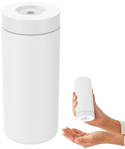 Squeeze Bottle Soap Dispenser, Dish Soap Dispenser for Kitchen Sink 8 oz Round Refillable Silicone Bottles, Silicone Hand Soaps Dispenser for Bathroom, Countertop Dispensers(COLOR:White)