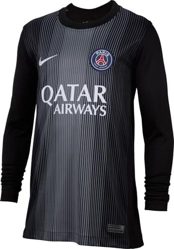 Paris Saint-Germain 2025/26 Stadium Goalkeeper Nike Dri-FIT Replica Older Kids' Long Sleeve Football Jersey HJ5267
