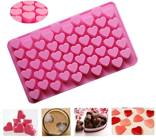 Selecto Bake - Silicone Mini 55 Heart Silicone Mould Chocolate Ice Jelly