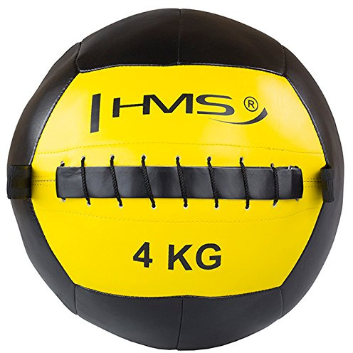 HMS Unisex Gymnastikball 17-41-025, Gelb, One Size, 5907695518276