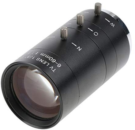 perfk 6-60mm 1/3 '' Industrielle Manuelle Iris konzentrieren TV Objektiv CS Mount