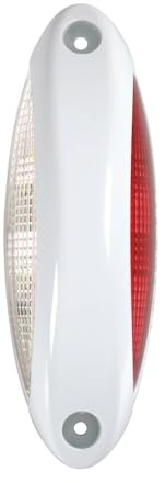 LAMPA 41476 zusätzliches Licht | Drei Lichtfunktionen, Rahmen weiß, E-Zulassung, mit Straßenzulassung, eintragungsfrei, homologiert, OEM 41476