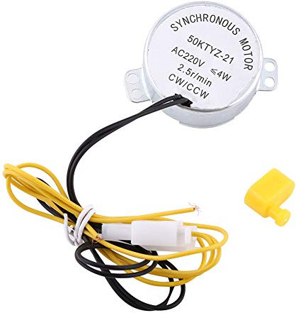 HEEPDD Moteur Incubateur Oeufs, Moteur Turner pour Machine à Couver 220V 220V Compatible pour Oeufs de Poule Canard Oie Accessoire pour Incubation Automatique