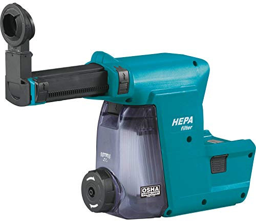 Makita DX06 Dust Extractor Attachment with HEPA Filter Cleaning Mechanism