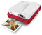 KODAK Smile Classic Sofortbilddigitalkamera + Bluetooth (Rot), 16MP, 35 Drucke/Aufladung – Starter-Pack 3,5 x 4,25 Zoll Zink-Papier, Sticker-Frames-Edition