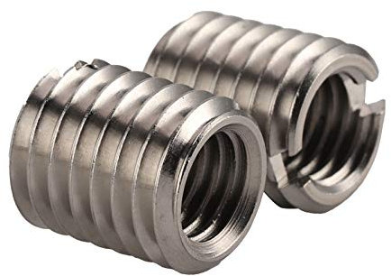 Nutmutter einsetzen, Edelstahl Gewinde Reduziermutter 10 Stück 16mm Innengewinde M10x1,5mm Außengewinde M14x2mm