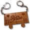 Bestie Wooden Jigsaw Puzzle Set Keyring Gift
