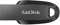 SanDisk Ultra Curve 3.2 Flash-Laufwerk 512 GB (bis zu 100 MB/s Lesen, RescuePRO Deluxe-Software, Schlüsselringöse) Schwarz