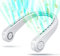 UseeShine Portable Neck Fan. bladeless neck fan,for Indoor Outdoor Travelling,USB Rechargeable Personal Fan,Rechargeable, Headphone Design,3 Speeds Operated Adjustable,neck fans for women