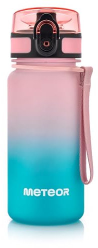 meteor Gourde pour enfant - Anti-fuite - Pour école, maternelle, sport - Pour homme - Insert à fruits - Débit d'eau rapide - Pour le camping et les femmes