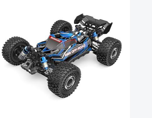 s-idee® 16207 blau RC Car 1:16 Brushless Highspeed Off-Road Truck 65 km/h