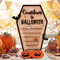 BOFUNX Halloween Adventskalender Halloween Deko mit Geist und Kürbis Beweglicher Holzblock Halloween Countdown Kalender aus Holz für Halloween Party Ornament