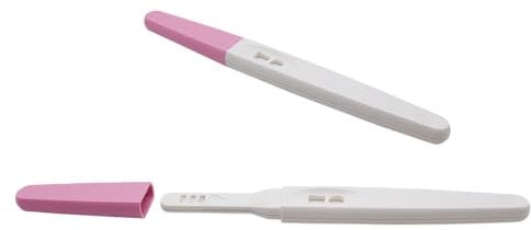 bulltek 2 Stück Schwangerschaftstests Selbstdiagnose, Ultraschall mit Schnellerkennung, Genauigkeit über 99% - Stick zur Empfängnis über Urin - Erkennt Hormon Humanes Choriongonadotropin (hCG)