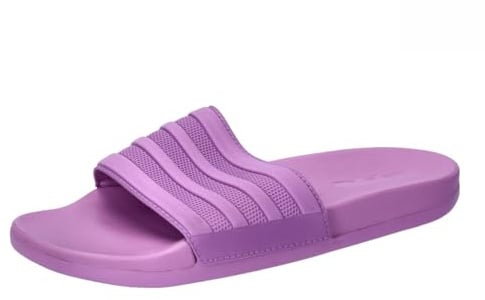 adidas Unisex Adilette Comfort Slides, preloved purple/preloved purple, 39 EU