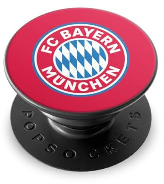Popsockets PopGrip Handy Halterung Ständer Smartphone & Tablet Griff FC Bayern München FCB Logo