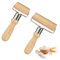 VOSSOT Lot de 2 rouleaux à pâtisserie en bois pour enfants - Petit et moyen - Pour fondant, pizza, gâteau, pâte à pâtes et pâte brisée