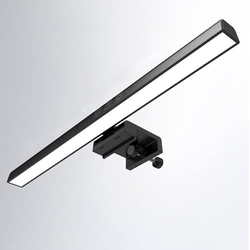 JHYPVII Computer Monitor Lamp Dimmable 50CM Screen Monitor Light Bar for Eye Caring LED Monitor Light with Touch Control 60 Minute Timer Angle Adjustable No Screen Glare Computer Light Space Saving
