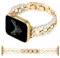 REALSIGN Pearl Beaded Bracelet Compatible with Apple Watch Band 42mm 44mm 45mm 49mm,Jewelry Wristband Stylish Chain Cute Strap for iWatch Series 9 8 7 6 5 4 3 SE Ultra Women(42MM,Small Pearls Gold)