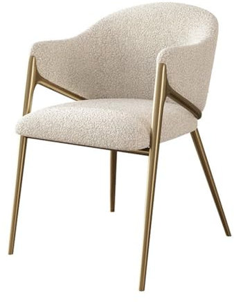 ZHCHAO Dining Chair Arm Rest Office Lounge Balcony Nail Desk Chairs Library Furniture(D)