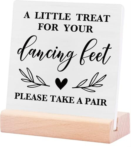 Wedding Flip Flop Sign Wooden Plaque Engagement Wedding Party Desk Decor, Wedding Accessories Wedding Decorations For Reception Wedding Day Decorative Wooden Plaqueplaque For Centerpiece Tiered Tray